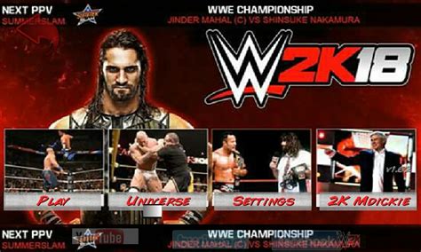 Now crazy wrestling and wwe fans will be able to play wwe game on their android device with new features and graphics. Free WWE 2K18 APK Download For Android | GetJar