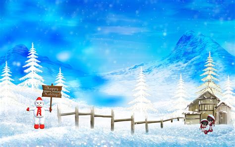 Christmas Snow Wallpaper Scenes 38 Images