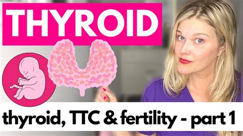 Thyroid Fertility Part Understanding Tsh And Your Thyroid Hormones Youtube