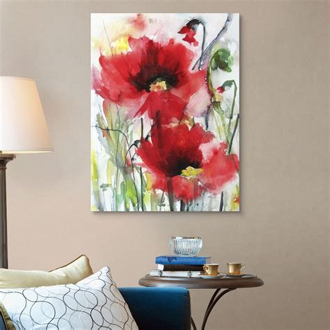 Red Poppies Wall Art Canvas Prints Framed Prints Wall Peels Great