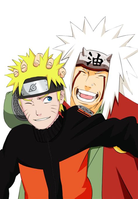 Naruto And Jiraiya By Kozatoenma On Deviantart