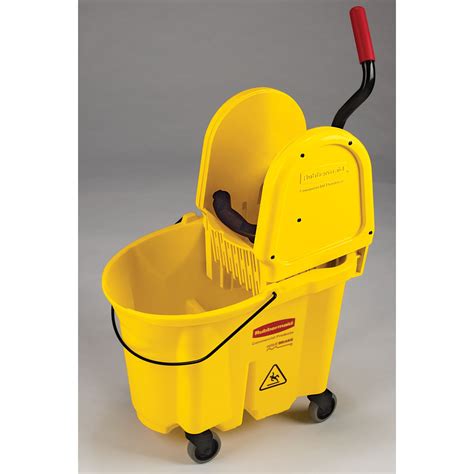 Rubbermaid Commercial Wavebrake High Performance Mop Bucket And Wringer