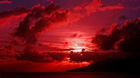 Red Sky Aesthetic Wallpapers Top Free Red Sky Aesthetic Backgrounds Wallpaperaccess