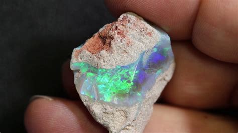 Australian Lightning Ridge Opal Rough 227cts Youtube