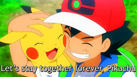 Ash And Pikachu Finally Say Goodbye Youtube