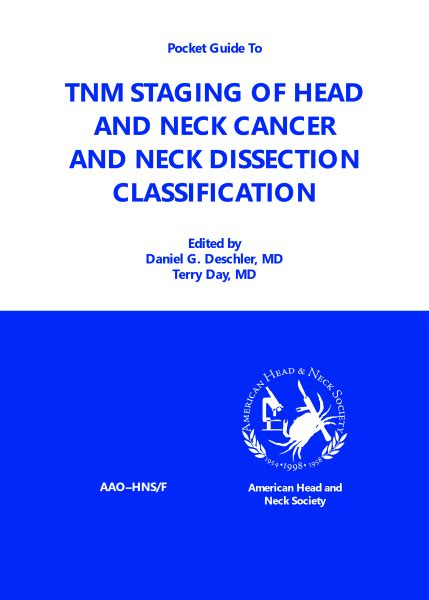 Tailieuxanh Pocket Guide To Tnm Staging Of Head And Neck Cancer And
