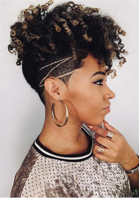 Best Undercut Short Curls For Black Women In 2019 Stylezco