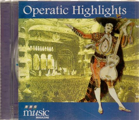 Operatic Highlights Uk Cds And Vinyl