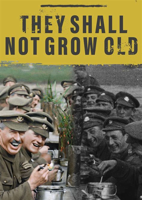 The Movie Sleuth: Documentary Releases: They Shall Not Grow Old (2018 ...