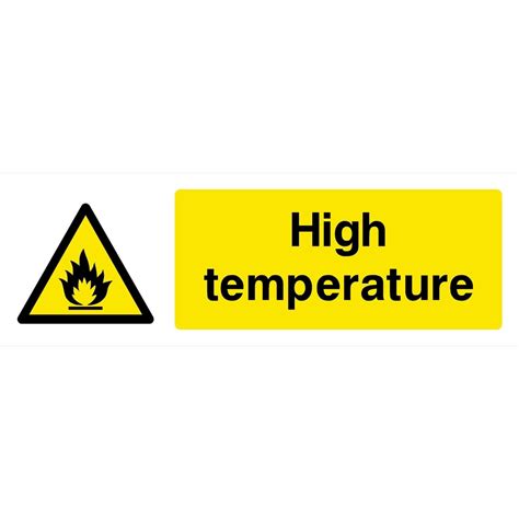 High Temperature Sign