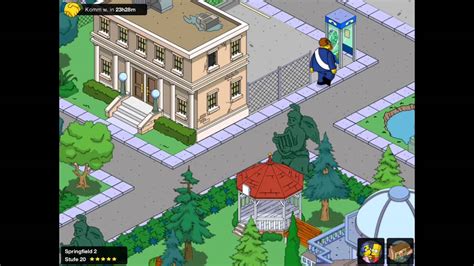 The Simpsons Springfield Tapped Out Ios Game Walk Around Youtube