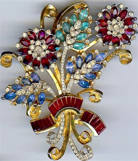 Vintage Jewels Brooch Coro Jewelry