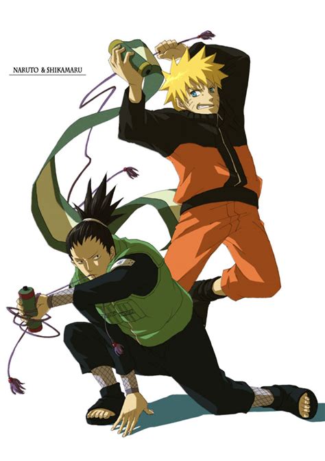 Shikamaru And Naruto Naruto Fan Art 36587722 Fanpop