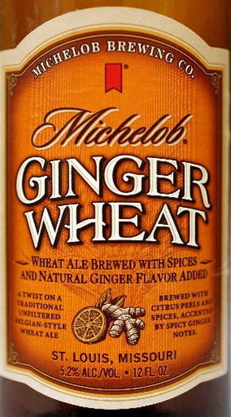 ginger wheat from michelob is fine if you like ginger
