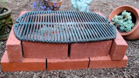 It rests on a gently sloped concrete slab to help prevent water from pooling around the bottom, but any structurally sound existing patio would work as a base. How to Make a Brick Grill Allrecipes.com | Brick grill, Fire pit backyard, Grilling