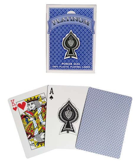 This new activating oracle will help you to unlock your soul gifts, connect with your cosmic origins, and remember who you truly are. Deck of Platinum Poker Pure Plastic Playing Cards - Buy Deck of Platinum Poker Pure Plastic ...