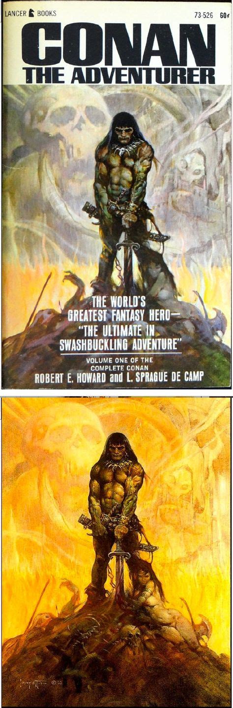Frank Frazetta Conan Book Covers