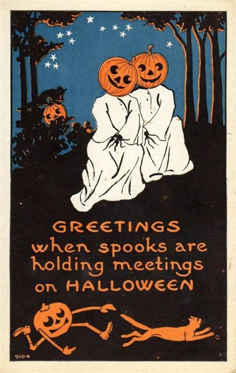 Vintage Halloween 1913 Vintage Halloween Cards Vintage Halloween