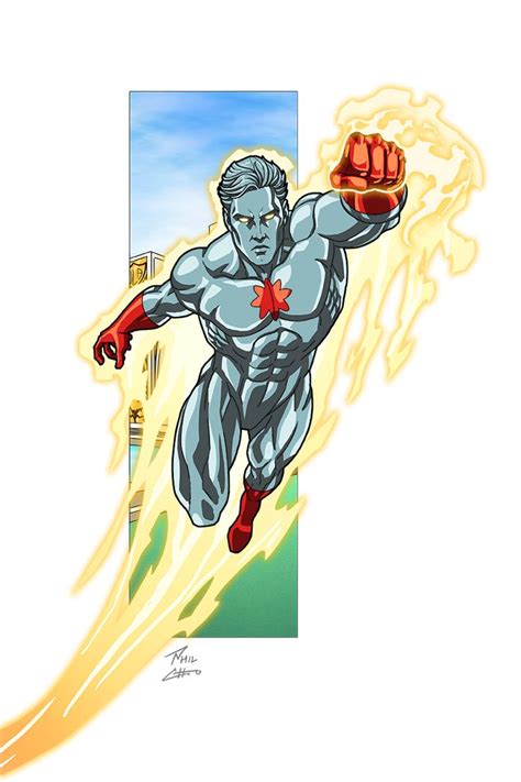 Captain Atom Commission By Phil Cho On Deviantart Comic Books Art