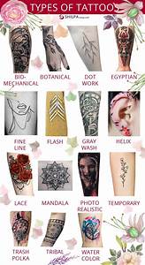 Types Of Tattoos Different Art Styles Techniques Terms