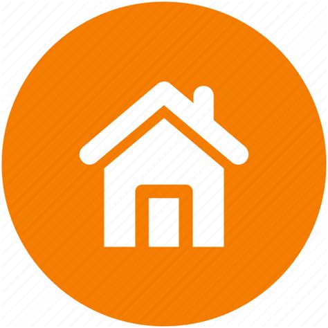 Circle Home Icon Png Transparent Decorating Ideas