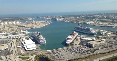 First Time Ever Six Cruise Ships Dock At Port Canaveral