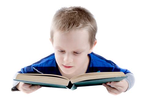 Little Boy Reading Book Png Clipart Png Mart