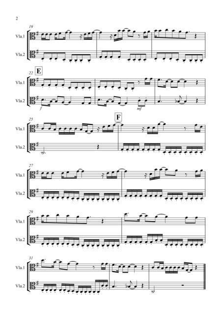 Let It Go From Frozen For Viola Duet Sheet Music Pdf Download