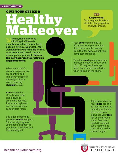 Infographic Give Your Office A Healthy Makeover Gbs