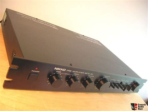 Nikko Beta 20 Professional Quality Stereo Preamplifier Serviced