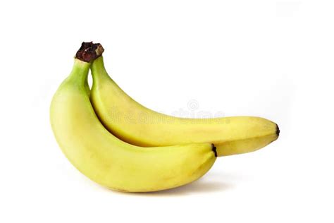 Two Banana Stock Image Image Of Eating Yellow Group 8389043