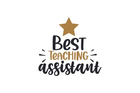 Best Teaching Assistant Svg Cut File By Creative Fabrica Crafts