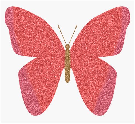 Free Glitter Butterfly Clipart Pink Pink Sparkle Butterfly Hd Png