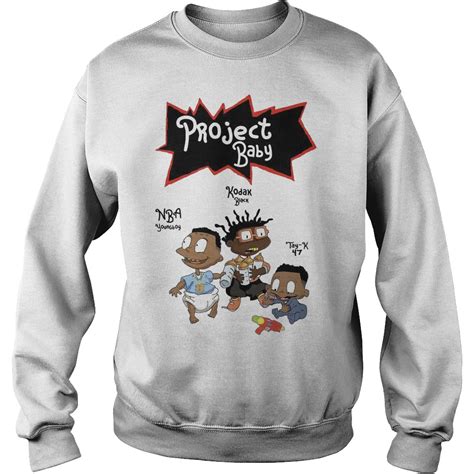 Nba Young Boy Kodak Black And Tay K Project Baby Shirt And Hoodie