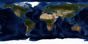 Satellite Map of the World - Universe Today