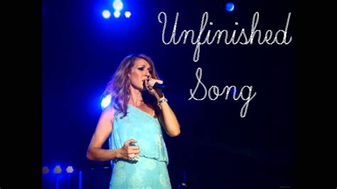 5:43 128 кбит/с 5.2 мб. Celine Dion- Unfinished Song - YouTube