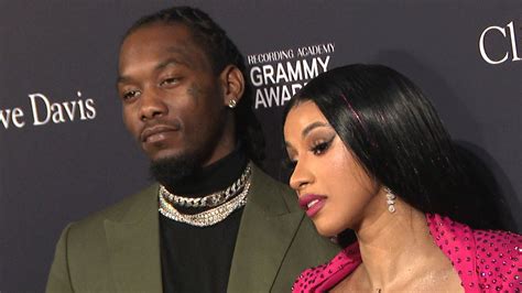 Cardi B And Offset Pack On The Pda At Daughter Kultures 5th Birthday Party Following Cheating