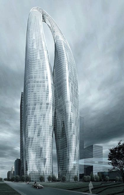 Futuristic Skyscraper Future Architecture 800m Tower Project Mad