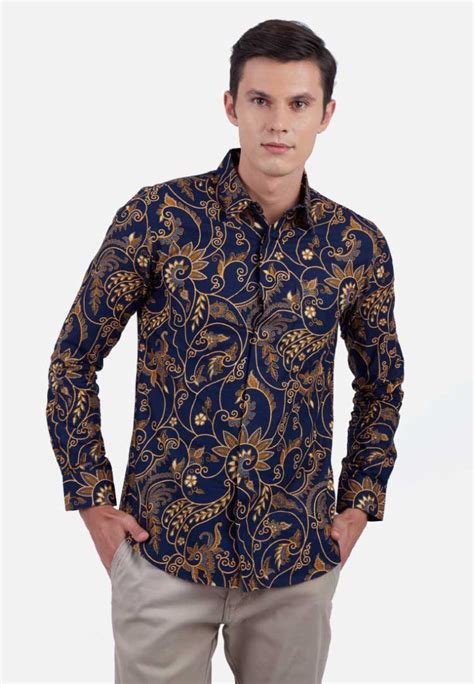 Desain Baju Batik Pria Modern