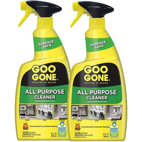 Goo Gone All Purpose Cleaner 32 Ounce 2 Pack