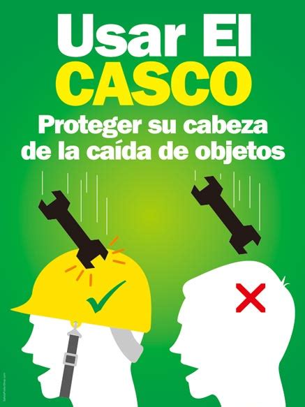 Usar El Casco Safety Poster Shop