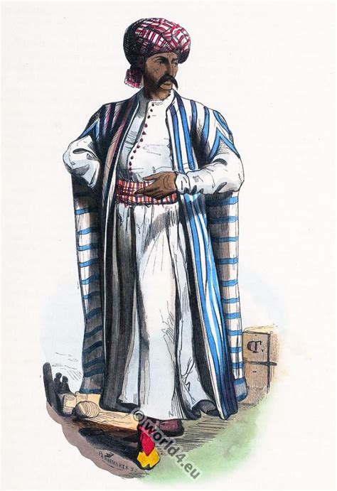 Arab Merchant Costume Marchant Arabe 1843 Arabian Nights Costume