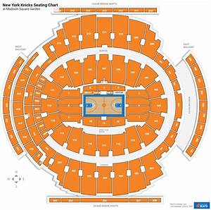 New York Knicks Seating Charts At Square Garden Rateyourseats Com