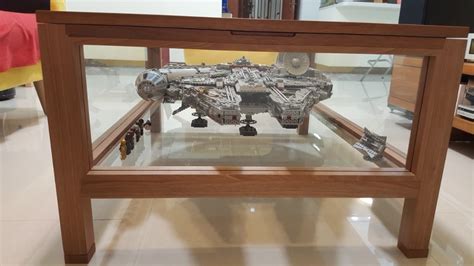 860mm dia at widest point. 75192 Custom coffee table for UCS Millennium Falcon, Toys ...