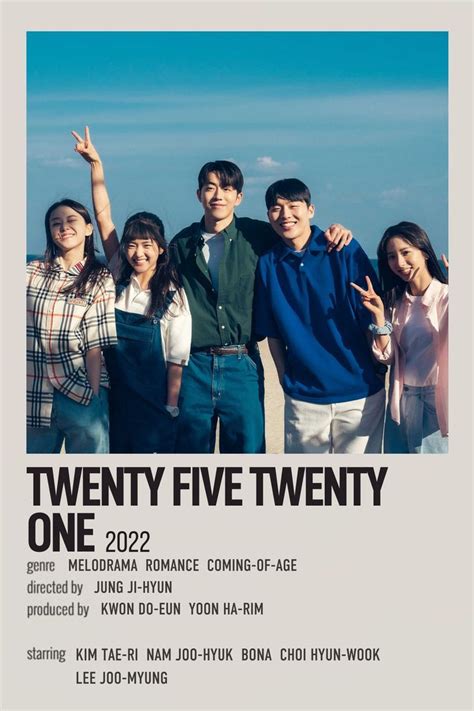 Twenty Five Twenty One Polaroid Poster Drama Tv Shows Korean Drama