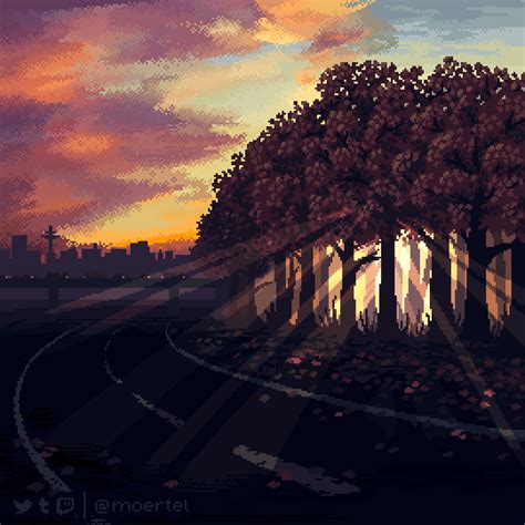 Autumn Sun 2019 Get Yourself A Hot Cup Of ☕️ Pixel Art By Moertel