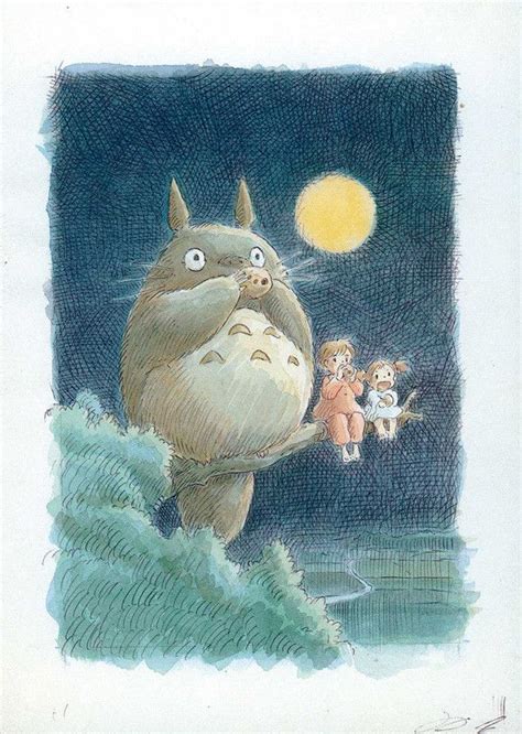 Totoro X Movie Poster Totoro Art My Neighbor Totoro