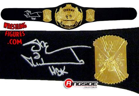 Shawn Michaels Autographed Replica Heavyweight Championship