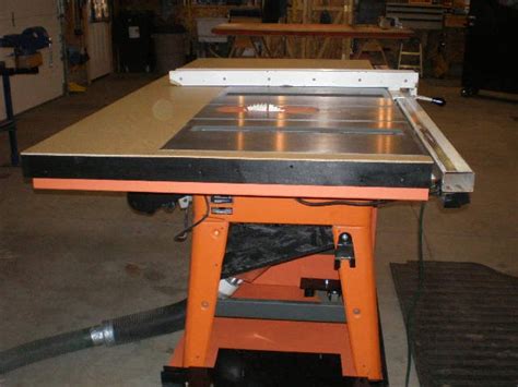 Shop Built Table Saw Upgrade Ts3650 Table Saw Accessories Table Saw