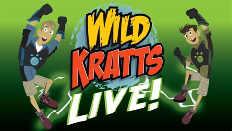 Wild Kratts Live Is Coming To Verizon Theater Check It Out And Go Wild